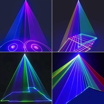 ПРОЕКТОР ДИСКО ОСВЕЩЕНИЕ ЛАЗЕРНАЯ АНИМАЦИЯ 3D RGB DMX УПРАВЛЕНИЕ