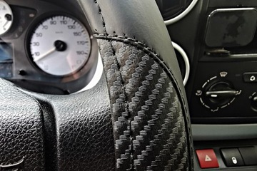 Pokrowiec na kierownice Opel Astra G H J K Corsa Meriva Mokka skóra karbon
