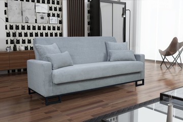 WERSALKA SOFA ELIZA 130X200 CZARNE NÓŻKI