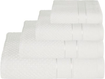 KOMPLET RĘCZNIKÓW 4x SZTUK RĘCZNIKI PREZENT bawełna 500 g/sm