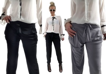 SPODNIE HAREMKI CYGARETKI BRYCZESY ALLADYNKI BAGGY