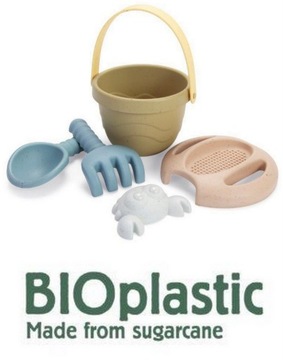 Био-набор для песка TINY, песочница, пляжное развлечение DANTOY