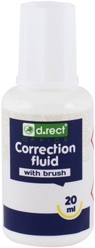 Korektor w płynie D.Rect z pędzelkiem 20ml