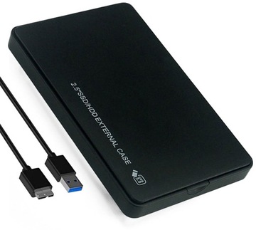 OBUDOWA DYSK SSD 2,5'' HDD USB 3.0 SATA KIESZEŃ