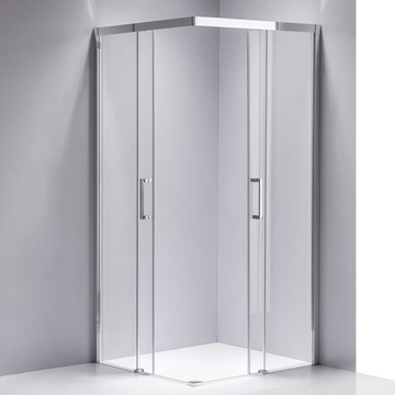 Квадратная душевая кабинка KZ90B Chrome 90x90 см.