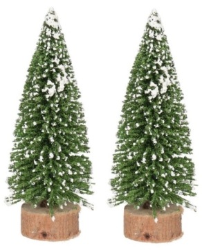 CHOINKA DRZEWKO DEKORACYJNE CHOINKI 2SZT