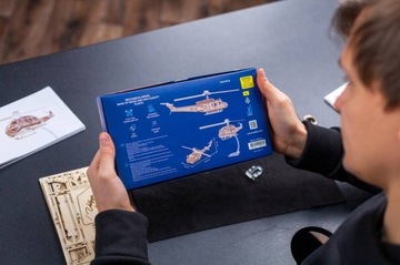 VETER МОДЕЛИ 3D ГОЛОВОЛОМКА ВЕРТОЛЕТ ВАЛЬКИРЬЯ