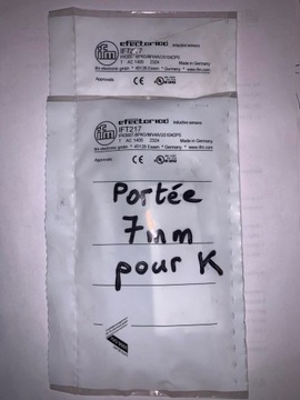 IFM Electronic Sensor Inductive IFT217 Inductive Sensor