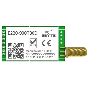 Moduł radiowy E220-900T30D LoRa 868MHz 10km