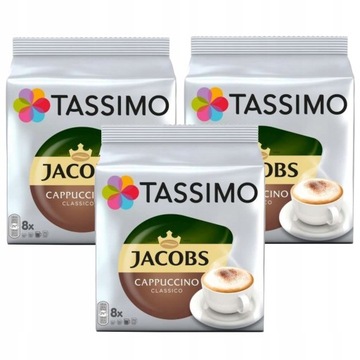 Tassimo Jacobs Cappuccino Classico капсулы 8 шт.