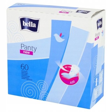 BELLA Panty wkładki higieniczne New 60szt