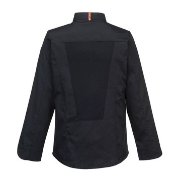 Bluza kucharska oddychająca MeshAir Pro Czarna 3XL