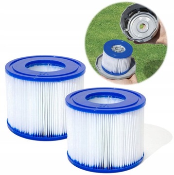 10x FILTR DO POMPY SPA JACUZZI BESTWAY WKŁAD TYP VI