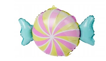 Balon foliowy CUKIEREK 37x55cm cm dla dzieci urodzinowy dekoracyjny duży