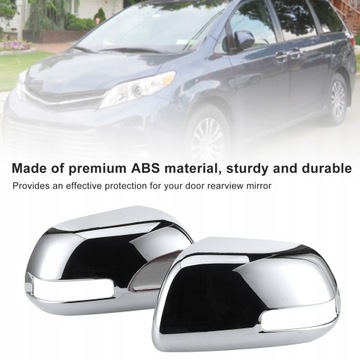 2 шт. крышка зеркала заднего вида с гальваническим покрытием