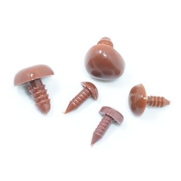 100шт пластиковые носы и защитные глаза для куклы Медведя