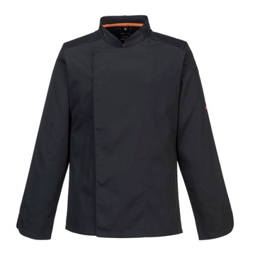 Bluza kucharska oddychająca MeshAir Pro Czarna XL
