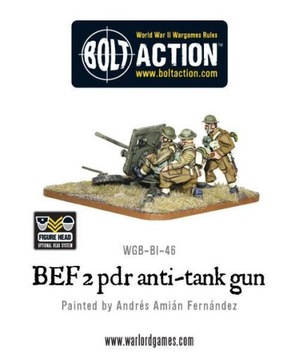 2-фунтовая противотанковая пушка BOLT ACTION BEF
