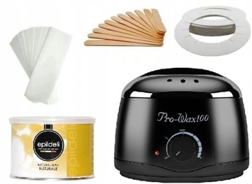 ZESTAW Pro-WAX 100W+ WOSK+Paski+Patyczki+Osłonki