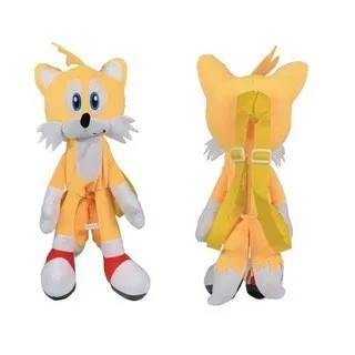Мягкая плюшевая игрушка Sonic The Hedgehog в стиле аниме, плюшевый рюкзак Knuckles Shadow