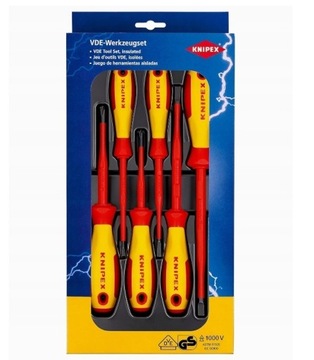 Knipex Zestaw wkrętaków VDE do śrub 00 20 12 V02