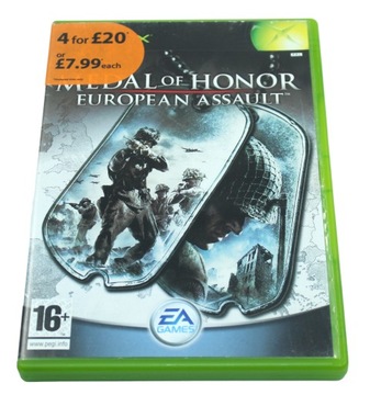 Medal Of Honor European Assault Xbox Classic