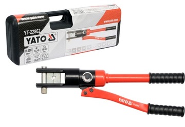PRASKA ZACISKARKA KOŃCÓWEK KABLI LIN 16-300MM YATO