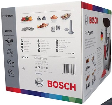 Bosch MFW67440 - Мясорубка - 10 функций