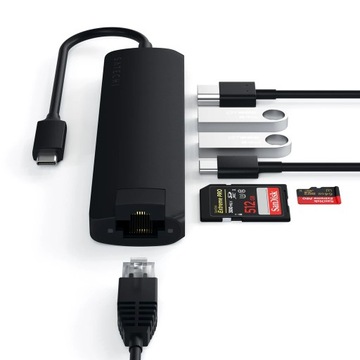 Многофункциональный адаптер HUB/USB-C (3.1) 8 в 1