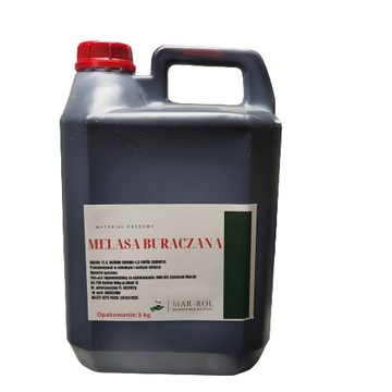 MELASA BURACZANA 5 KG-energia białko- więcej mleka