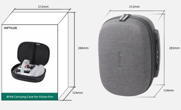 Futerał Etui Pokrowiec Case Walizka na Okulary Gogle VR APPLE VISION PRO