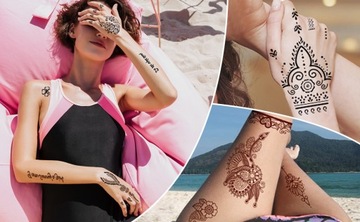 ШАБЛОНЫ ДЛЯ БЛЕСКОВЫХ ТАТУ В НАБОРЕ ШАБЛОНОВ 10 шт.