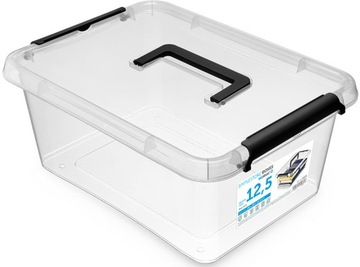 MOXOM Pudełko Pojemnik Organizer Pokrywka - 12,5 L