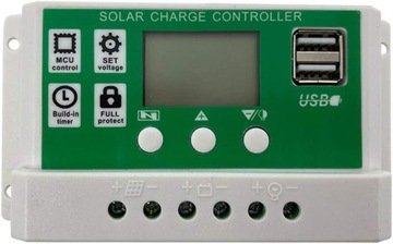 Kontroler adowania solarnego 12 V/24 V automatyc