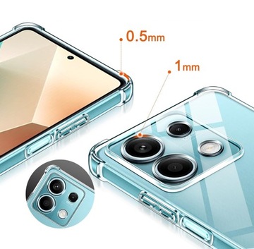 ЧЕХОЛ ДЛЯ XIAOMI REDMI Note 13 5G ANTI SHOCK + СТЕКЛО