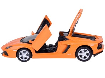 Auto metalowe model Lamborghini Aventador Roadster 1:32 interaktyw. AR5053