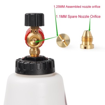 Estilo MJJC015-Pro Szybkozłączka Snow Foam Lance d