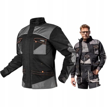 СВИТШОТ NEO WORK УЗКАЯ СВЕТООТРАЖАЮЩАЯ КУРТКА POLAR HD OXFORD 81-218 XL/54