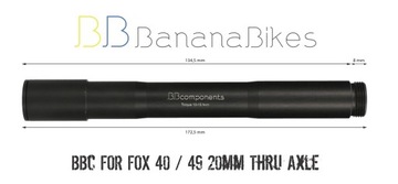 Oś Ośka do Amortyzatora FOX 40, 49, 20x110mm na Imbus 69 gram