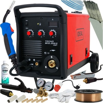 Spawarka MIG/MAG 230V/400V IDEAL TECNOMIG 200/2