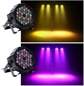 Светодиодный прожектор Par Light 72 Вт Светодиодный прожектор RGB 4 шт. C647