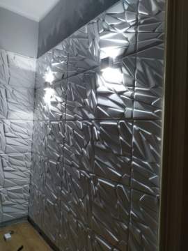 3D ПАНЕЛИ под декоративный камень, бетонные потолочные кессоны WHITE ROCK