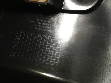 KIA XCEED X-CEED FACELIFT 22- DOPLNĚNÍ SPOILER NÁRAZNÍKU ZADNÍ 86612-J7PA0 ORIGINÁL