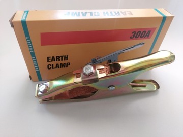 Зажим POLAR GRASS ЛАТУНЬ 300А КАЧЕСТВО!