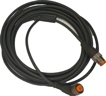 przedłużacz / przewód do czujnika wtyczka gniazdo M12 3-pin + przewód 5m
