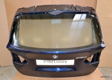 BMW 2 F45 VÍKO KUFRU KUFRU ZADNÍ BARVA A89