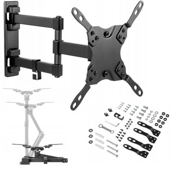 OBROTOWY UCHWYT DO TELEWIZORA TV LCD LED 32' - 42'