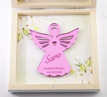 Сувенирная коробочка на Святое Крещение с магнитом