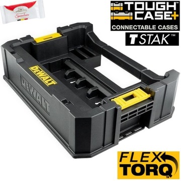 ORGANIZER BITÓW DEWALT TSTAK TOUGHCASE+ PREMIUM SKRZYNIA DT70716