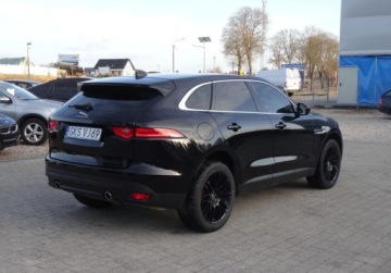 Jaguar F-Pace SUV 3.0 TDV6 300KM 2016 Jaguar F-Pace 3.0D 300KM Automat Led Skora Navi Bezwypadkowy Zarejestrowany, zdjęcie 10